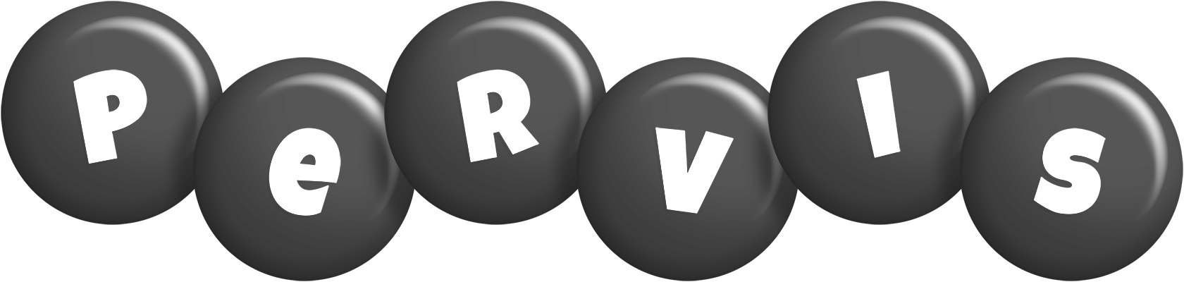 Pervis candy-black logo