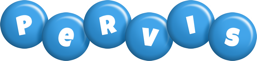 Pervis candy-blue logo