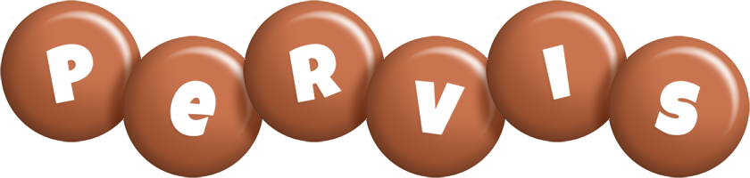 Pervis candy-brown logo