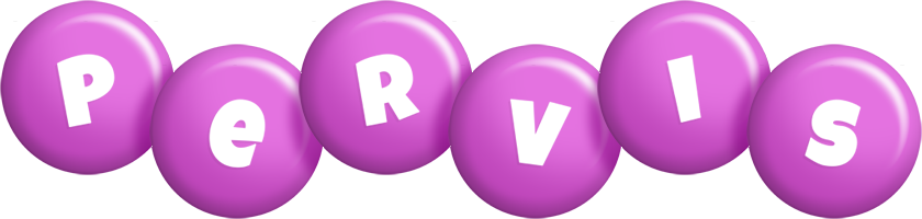 Pervis candy-purple logo