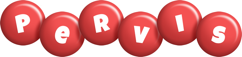 Pervis candy-red logo