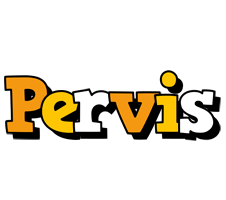 Pervis cartoon logo