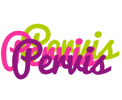 Pervis flowers logo