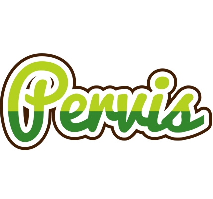 Pervis golfing logo