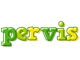 Pervis juice logo