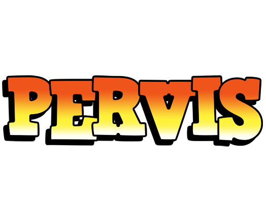Pervis sunset logo