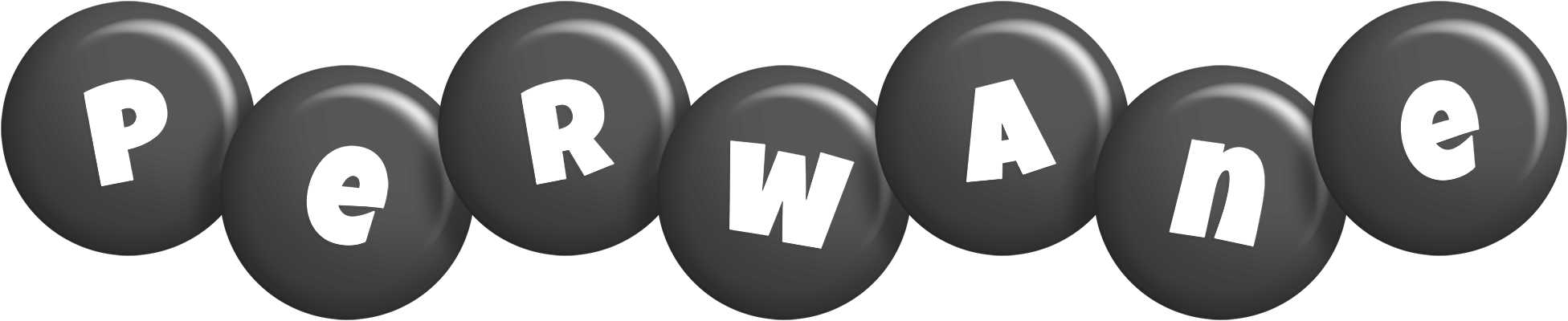 Perwane candy-black logo