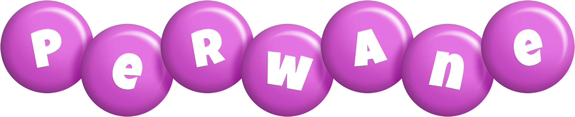 Perwane candy-purple logo