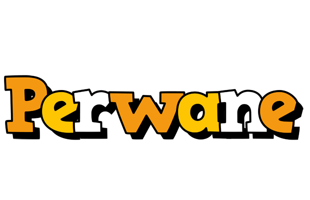 Perwane cartoon logo