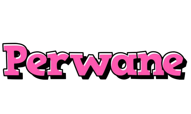 Perwane girlish logo