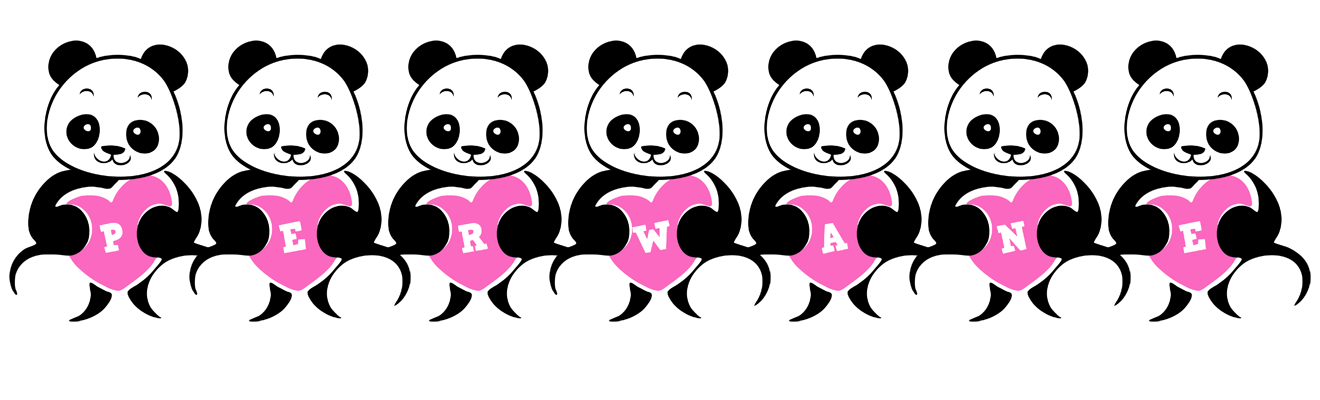 Perwane love-panda logo