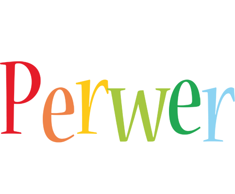 Perwer birthday logo