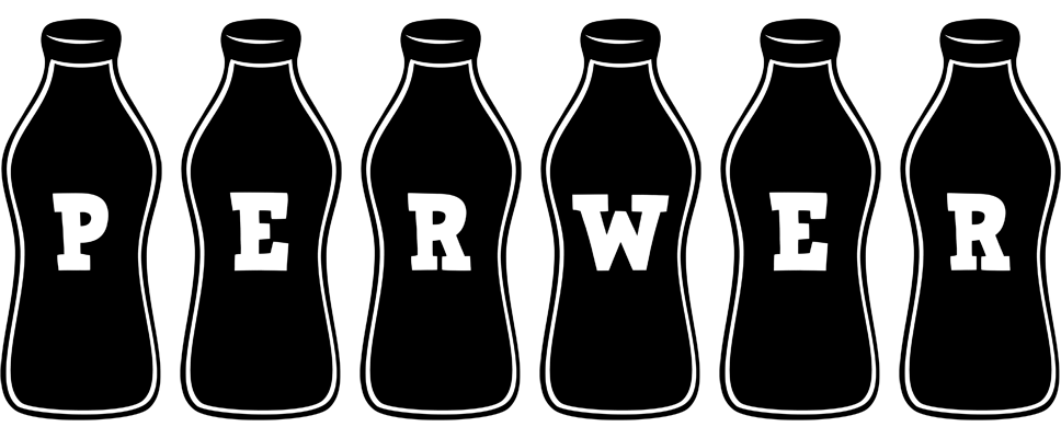 Perwer bottle logo