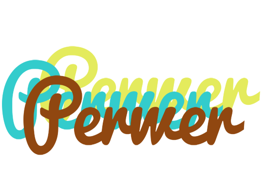 Perwer cupcake logo