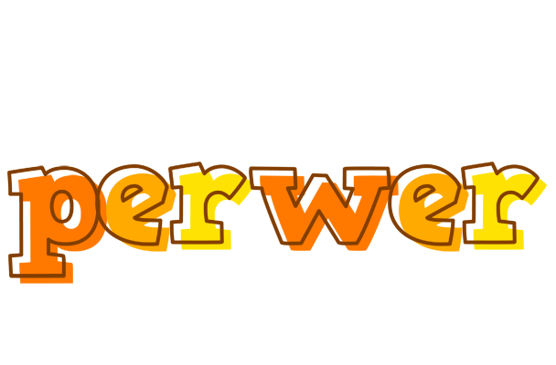 Perwer desert logo
