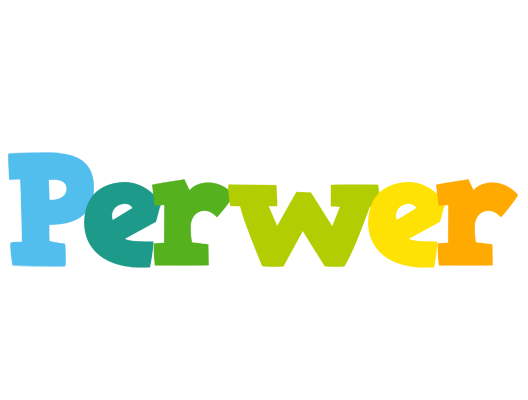 Perwer rainbows logo