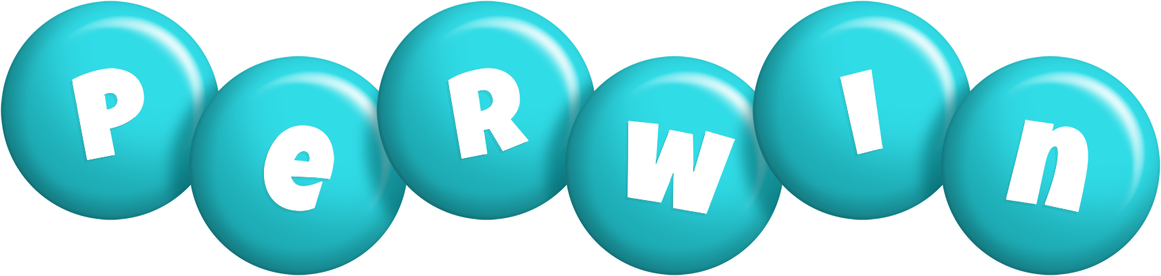 Perwin candy-azur logo