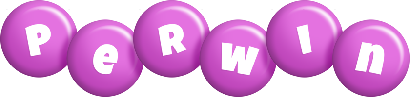 Perwin candy-purple logo