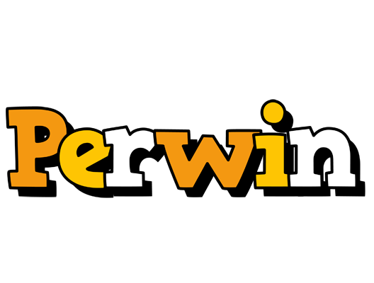 Perwin cartoon logo