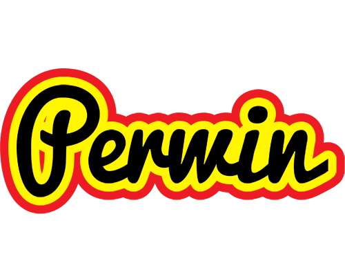 Perwin flaming logo