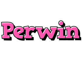 Perwin girlish logo