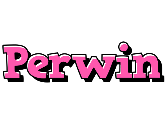 Perwin girlish logo