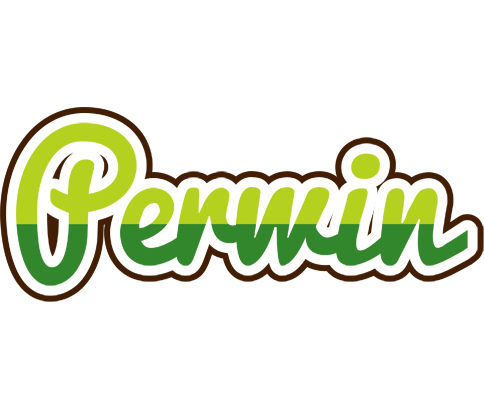 Perwin golfing logo