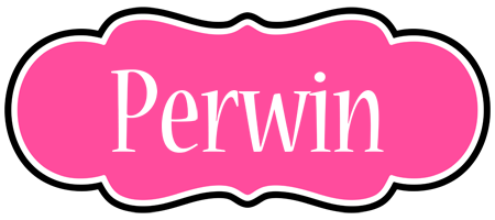 Perwin invitation logo