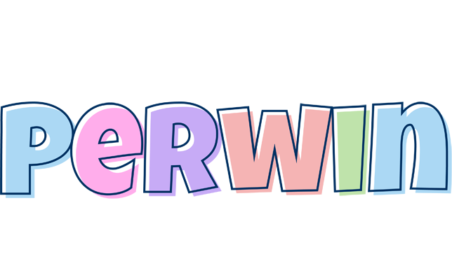 Perwin pastel logo