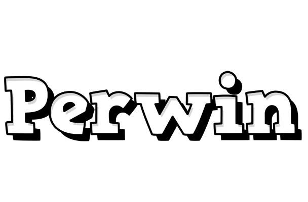 Perwin snowing logo