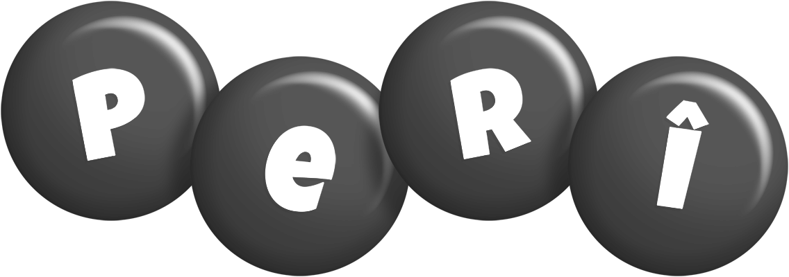 Perî candy-black logo