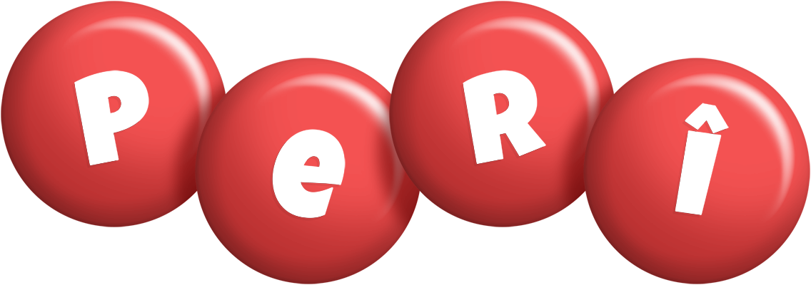 Perî candy-red logo