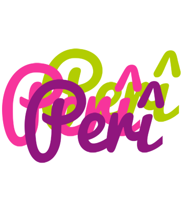 Perî flowers logo