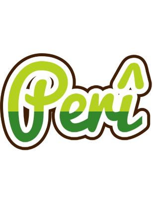 Perî golfing logo