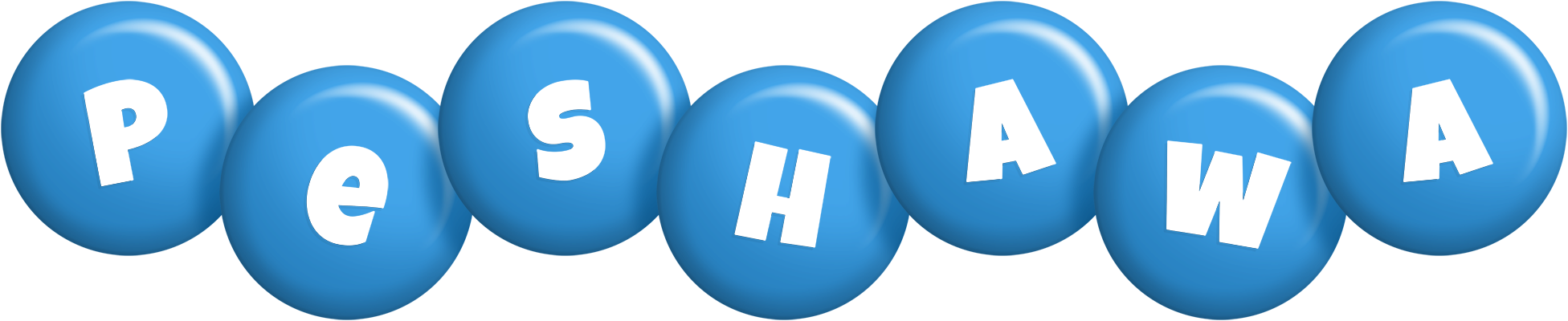 Peshawa candy-blue logo