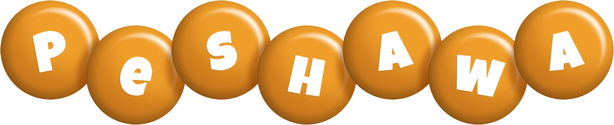 Peshawa candy-orange logo