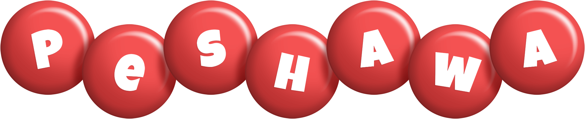 Peshawa candy-red logo