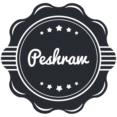 Peshraw badge logo