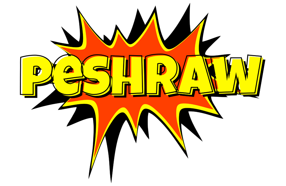 Peshraw bazinga logo