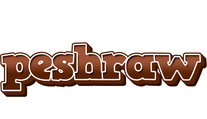 Peshraw brownie logo
