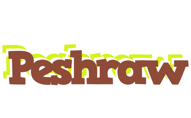 Peshraw caffeebar logo