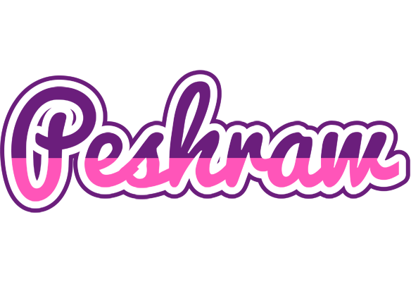 Peshraw cheerful logo