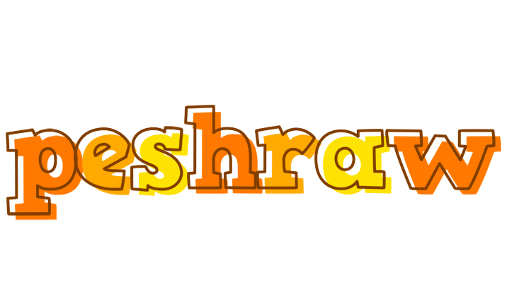 Peshraw desert logo