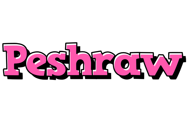 Peshraw girlish logo