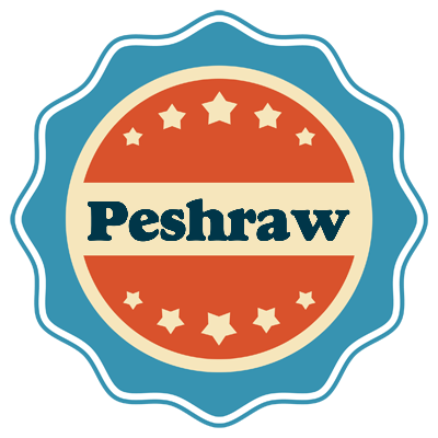 Peshraw labels logo