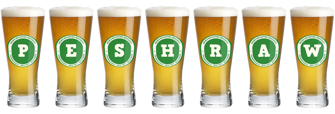 Peshraw lager logo