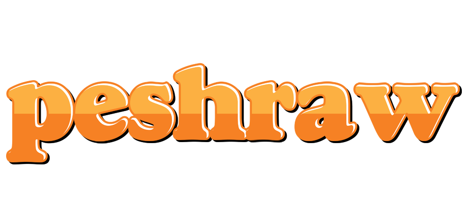 Peshraw orange logo