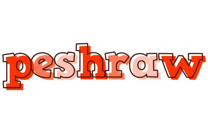 Peshraw paint logo