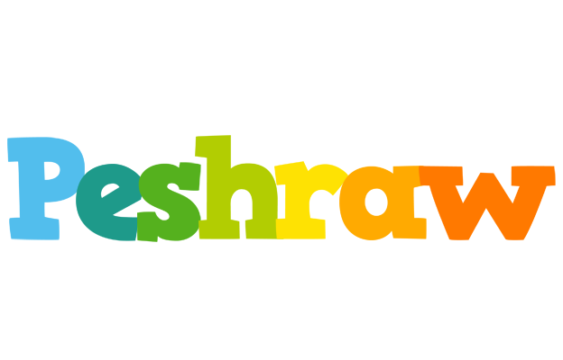 Peshraw rainbows logo