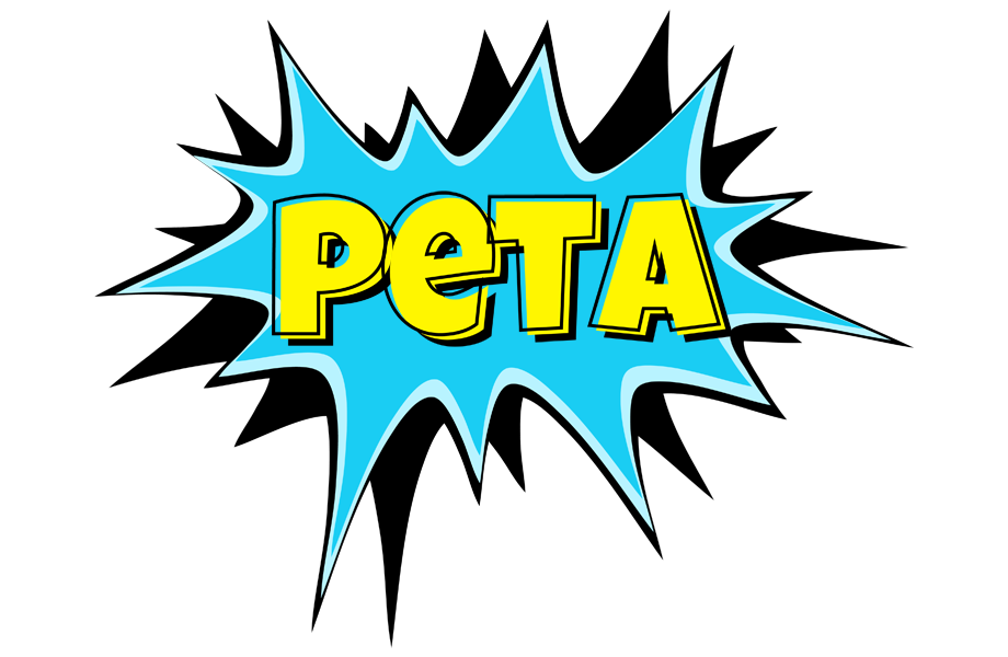 Peta amazing logo